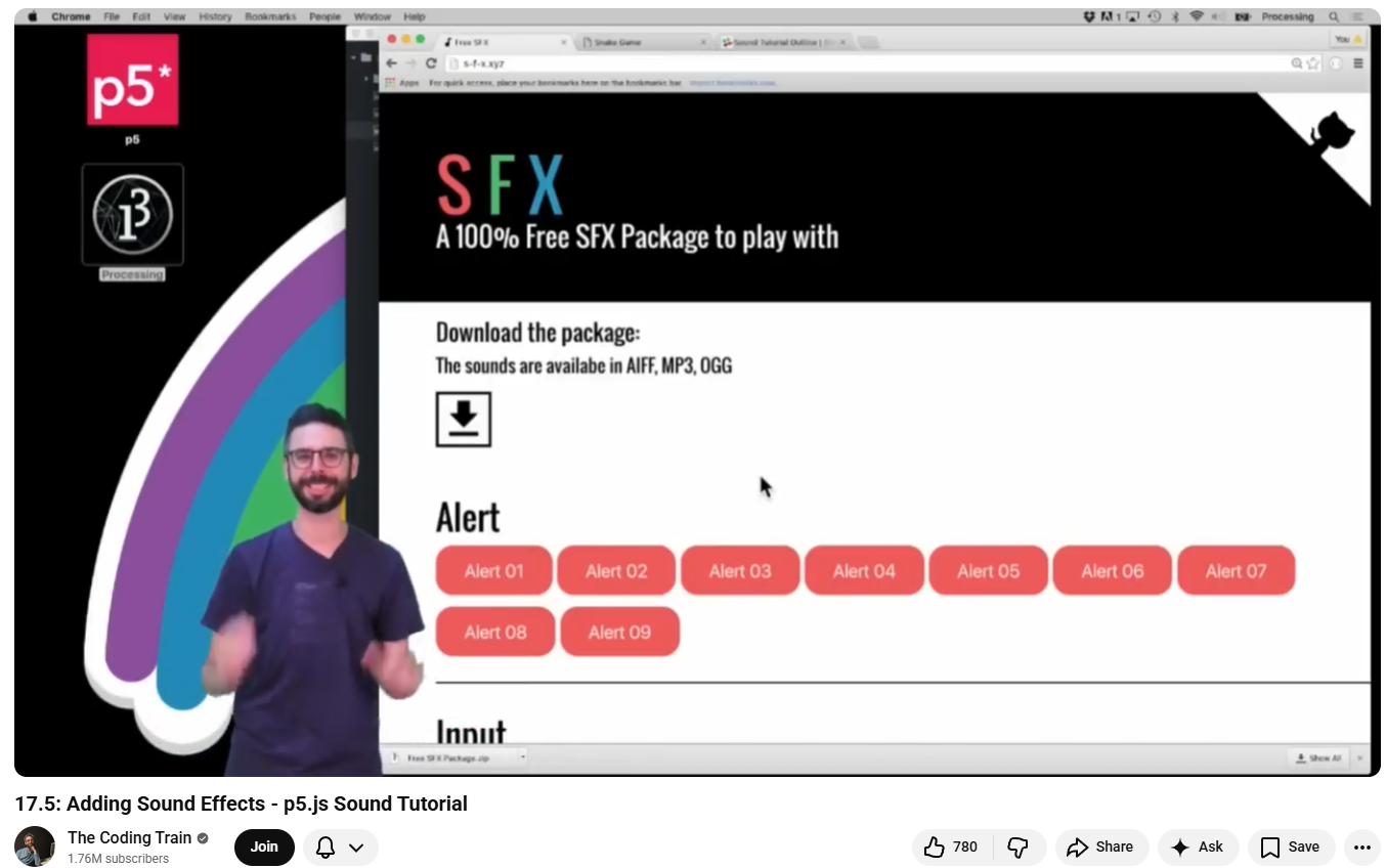 coding train tutorial 4. Look at first image with this man for more info of what I used this for.