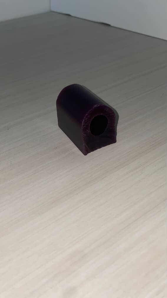 This is a ring mould, I think it was made of either resin, plastic, or some type of wax.