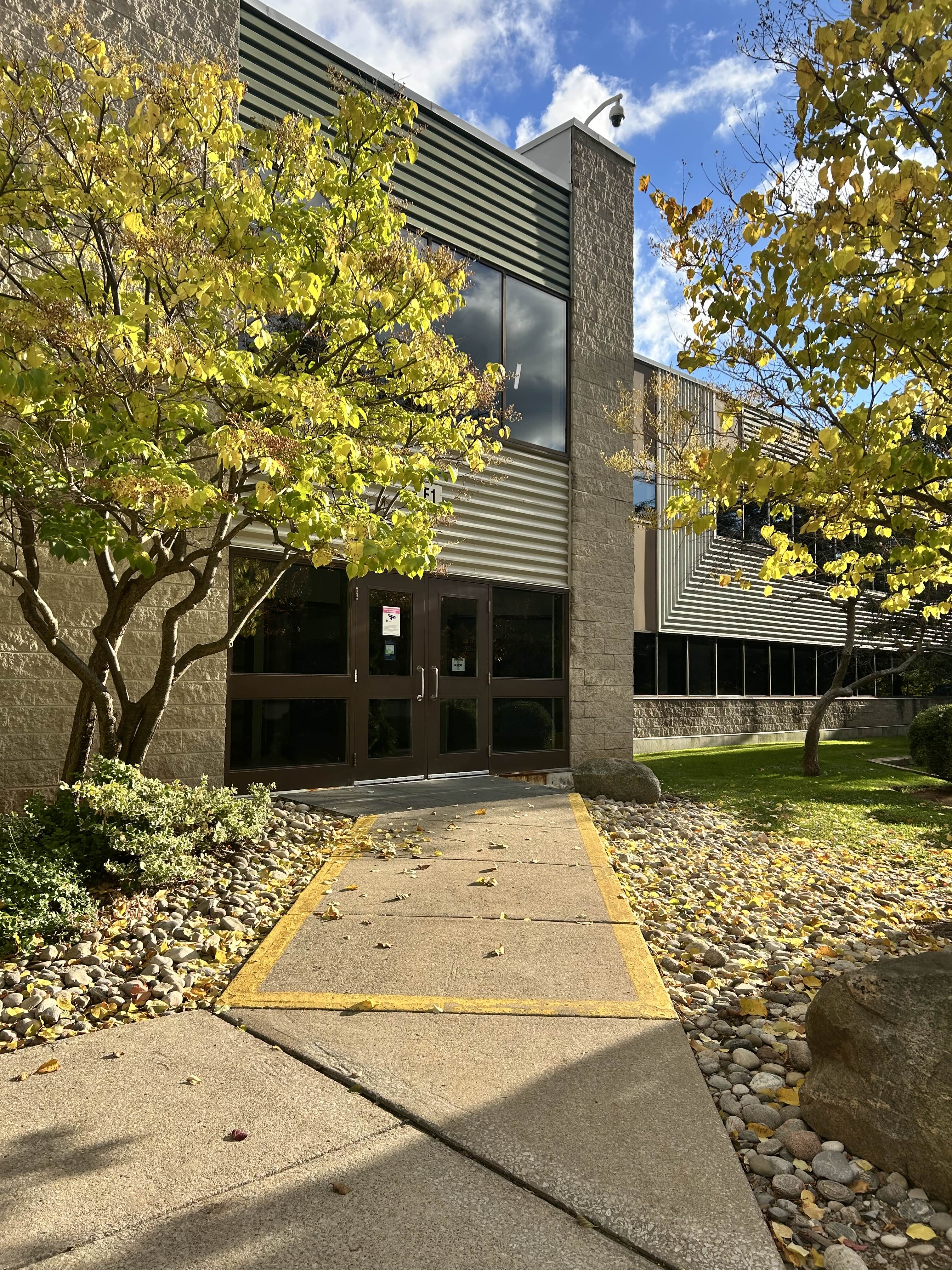 Building near C wing
