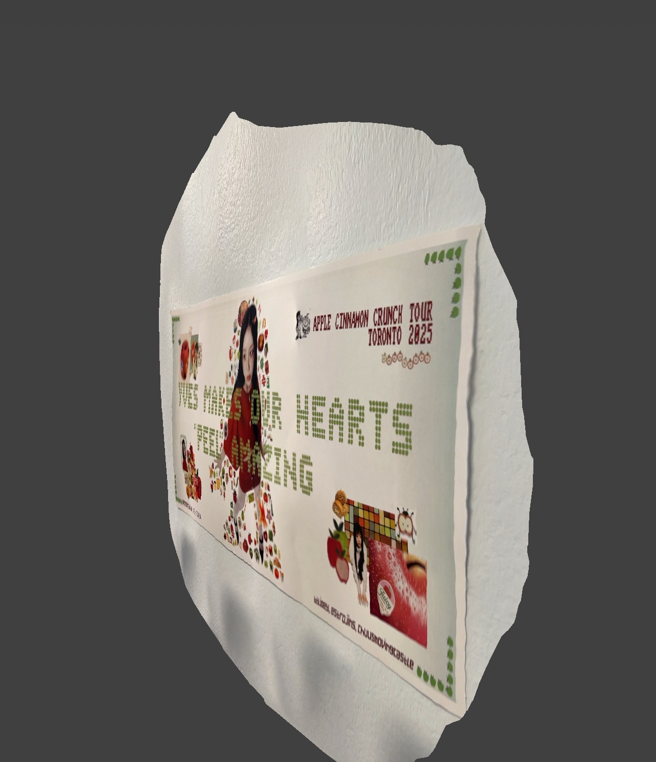 the side of the print